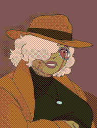 Val and Nico are at a party, with Val dressed as Enver Gortash, and Nico dressed as an extra from the music video for Tame Impala's Lost in Yesterday, sporting a yellow coat and fedora with rose tinted aviators. With them are surprise party goers Sh'r'kon and Ry'denn, dressed as Jeanne and Bayonetta respectively. Someone in the back is mentioning they found a page of the Necromancy tome in a letter or something, idk-
