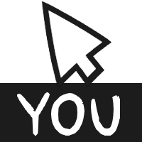 it's you! (or rather, an image of a mouse cursor)